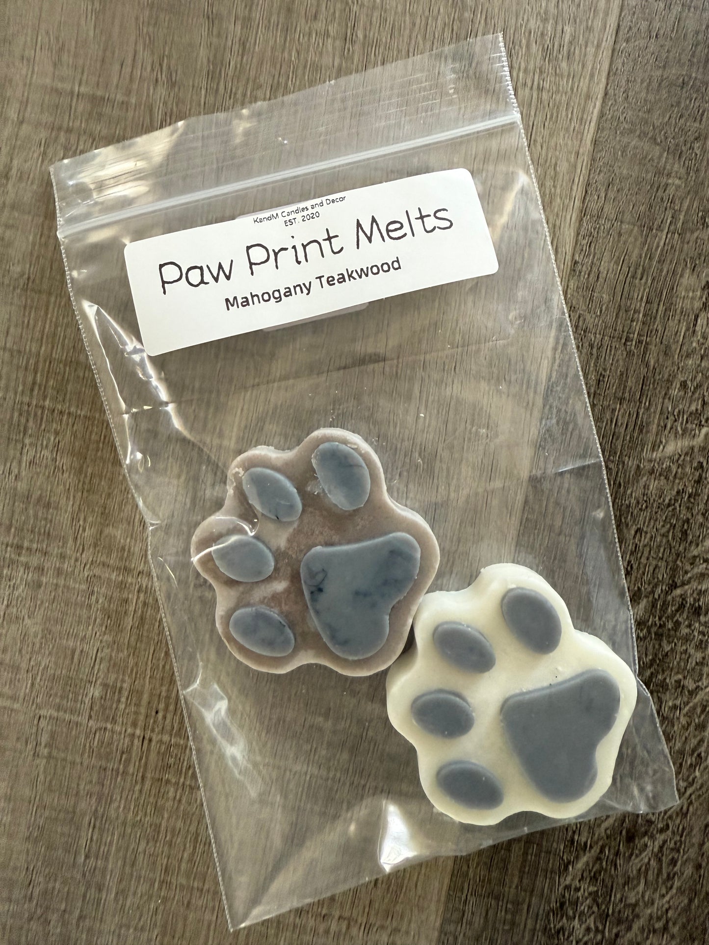 Paw Print Melts