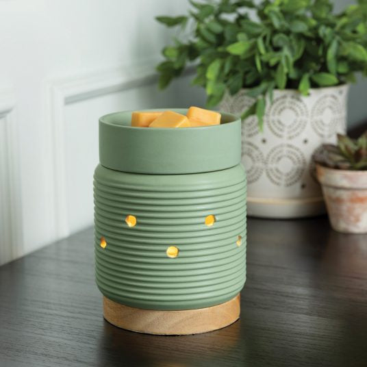 Sage Wood illumination tart warmer
