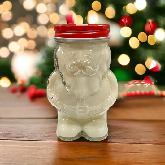 18 oz Santa Mason Jar
