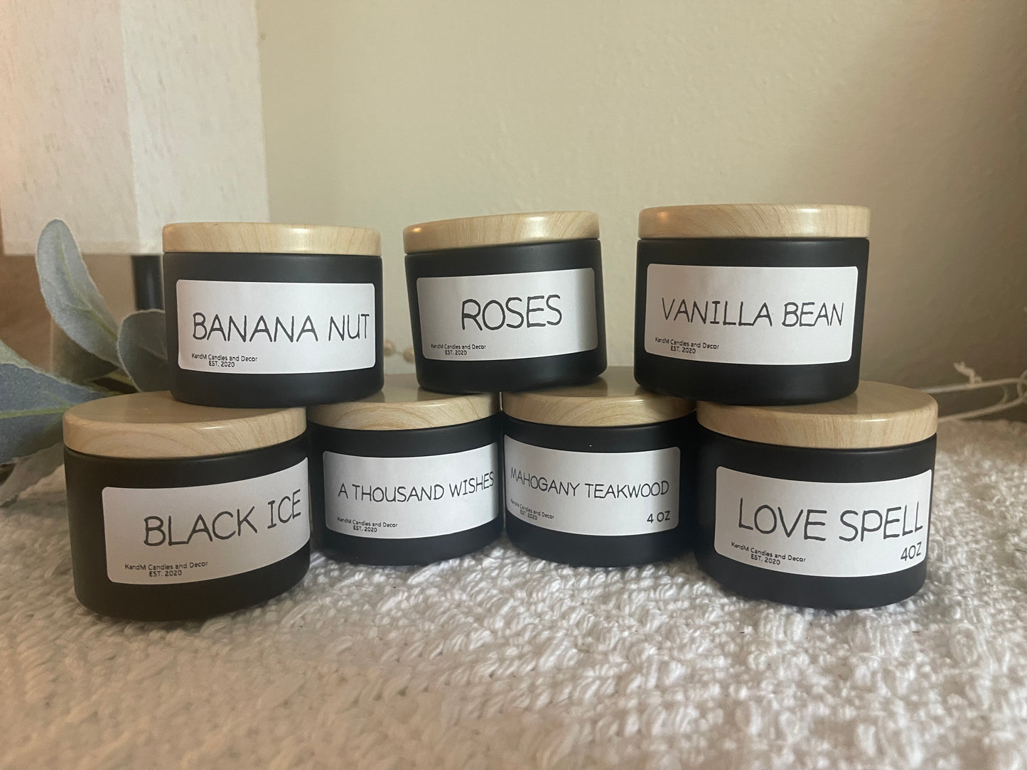 Soy Tin Candles