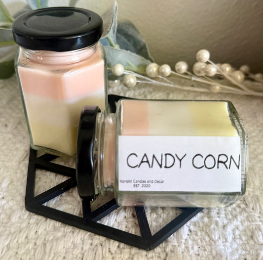 Candy Corn Candle