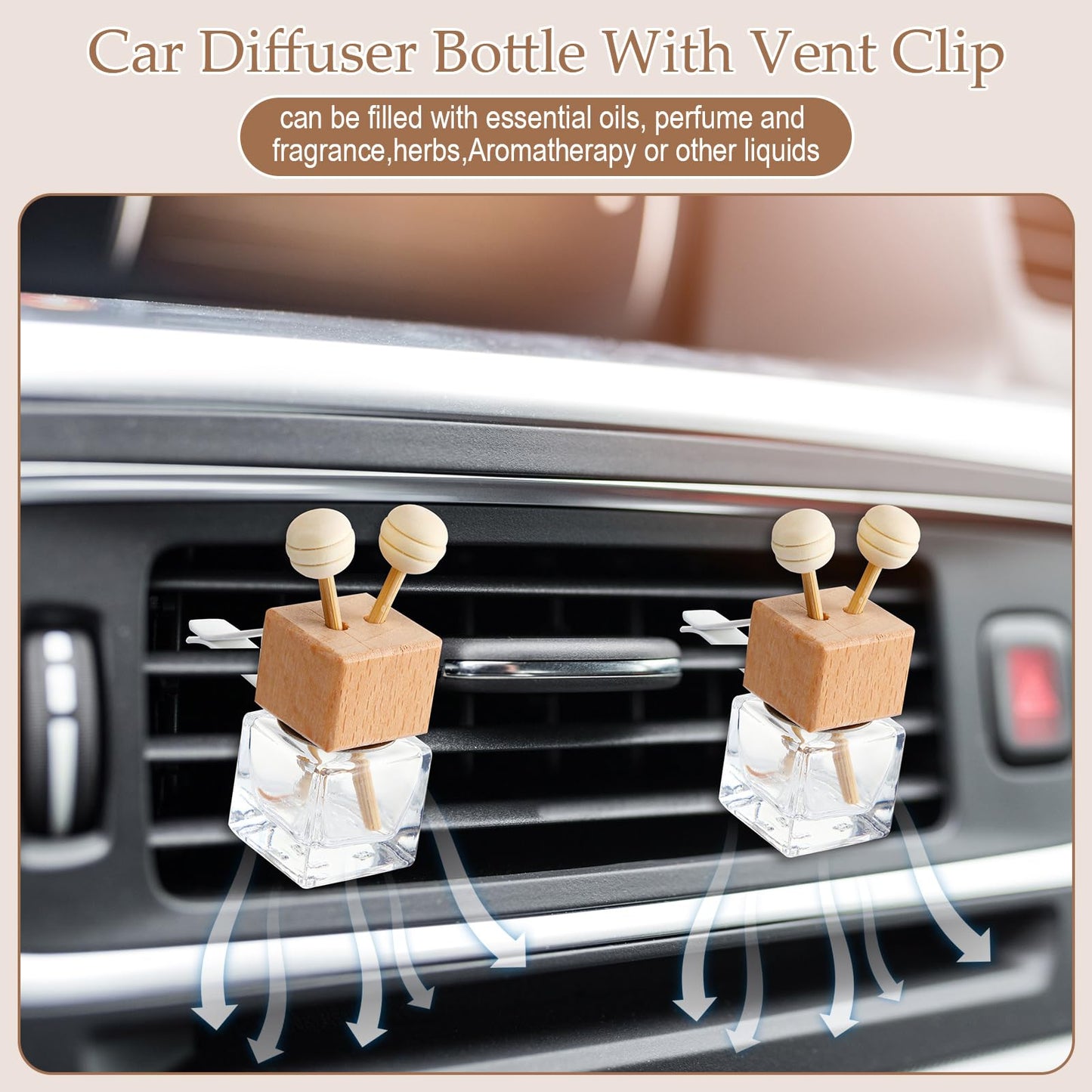 Desk Top/Vent Clip Car Diffuser