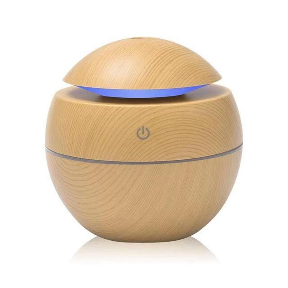 Mini Wood Print Portable Aroma Humidifier