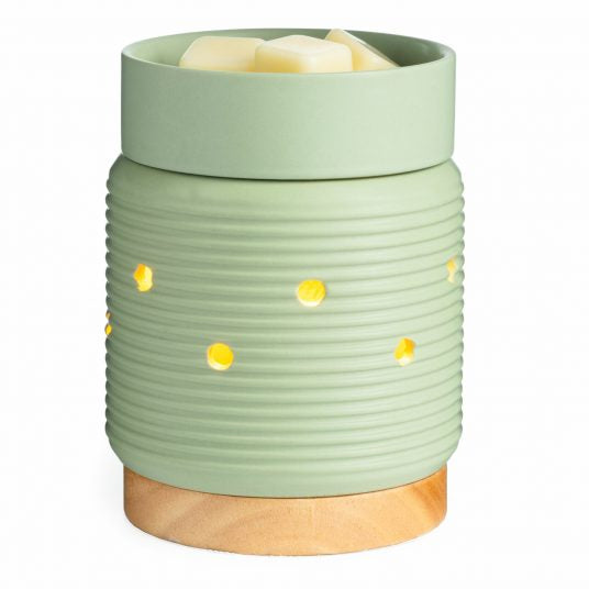 Sage Wood illumination tart warmer
